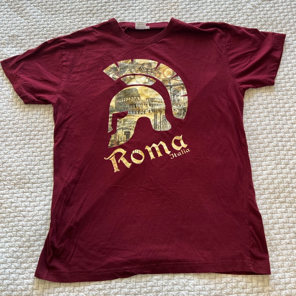 Vintage Roma Gladiator Tourist T-Shirt Size L